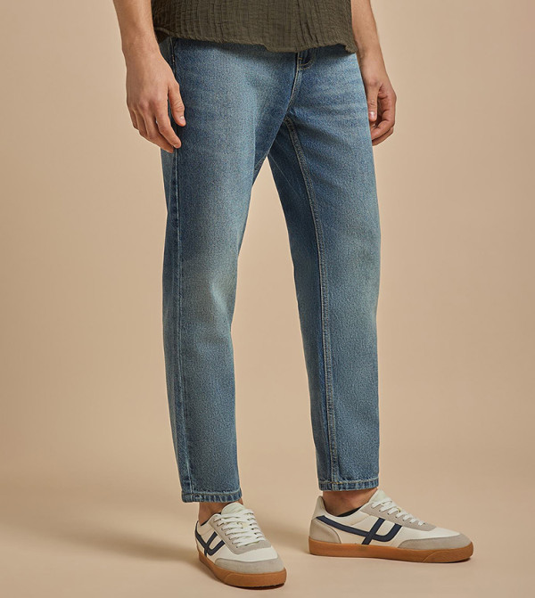 R&B  Jeans - Blue Relaxed Jeans