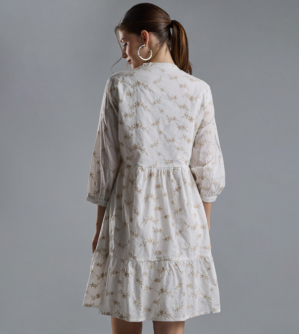 R&B Clothing - Ivory Mini Dresses