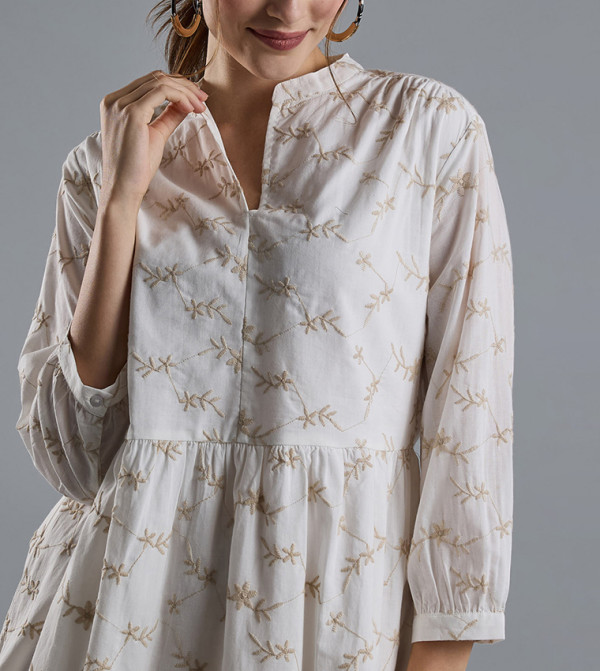 R&B Clothing - Ivory Mini Dresses