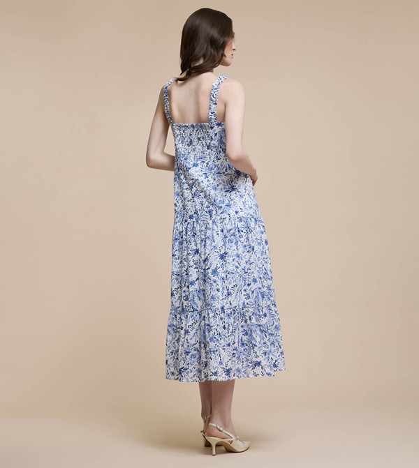 R&B R&B - Blue Midi Dresses