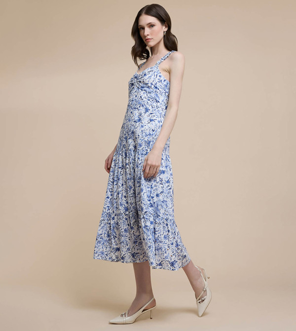 R&B R&B - Blue Midi Dresses