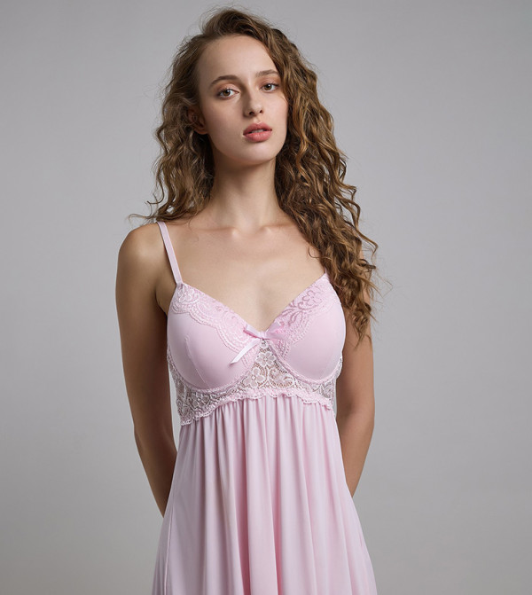 R&B  Lingerie - Pink Babydolls & Bodysuits