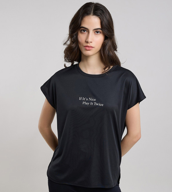 R&B  Sportswear - BLACK Tops