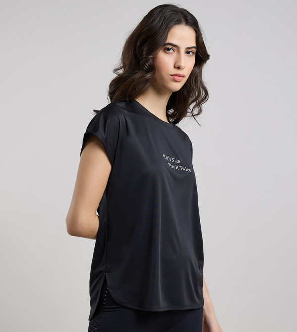 R&B  Sportswear - BLACK Tops