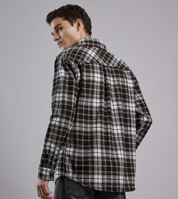 R&B R&B - Brown Casual Shirts