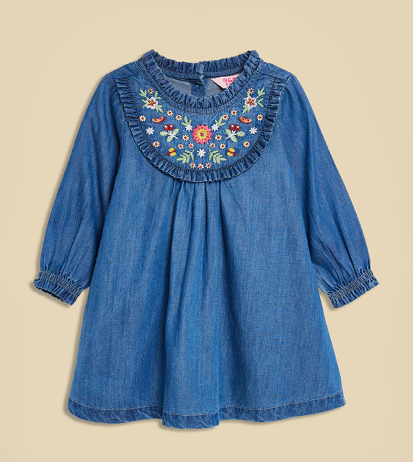 R&B  heatwave-ready-k - Blue Casual Dress