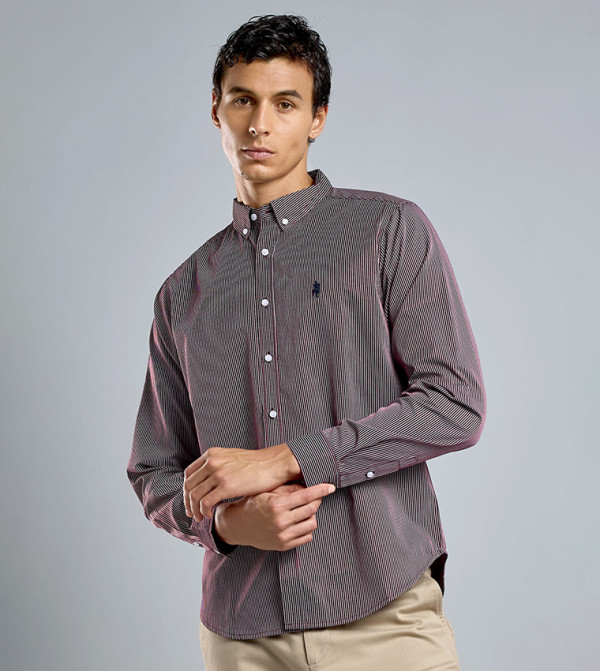 R&B  Shirts - Purple Long Sleeves