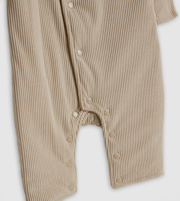 R&B  Baby Essentials - Brown Rompers