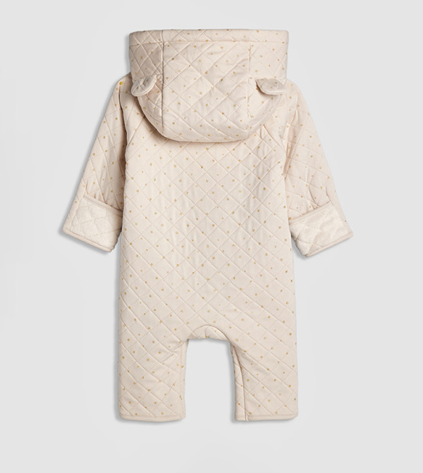 R&B  Baby Essentials - Beige Sleep Suits