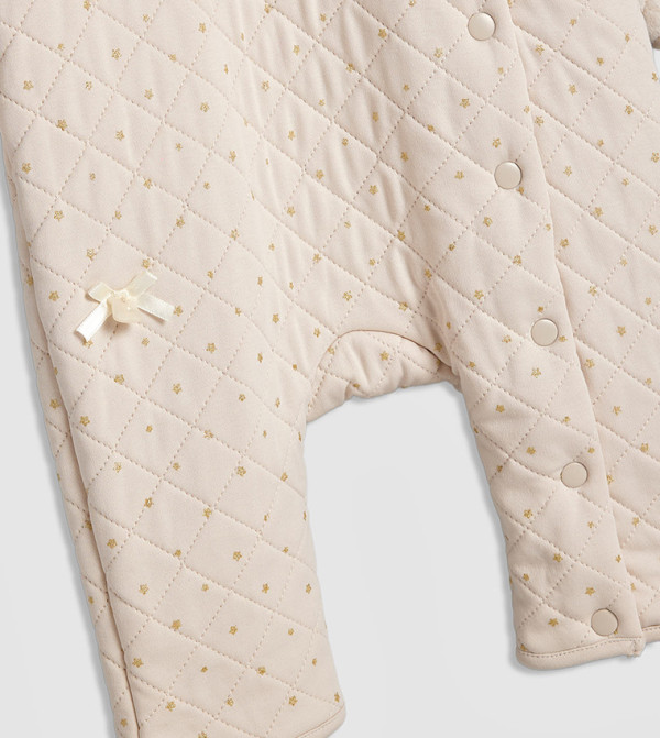 R&B  Baby Essentials - Beige Sleep Suits