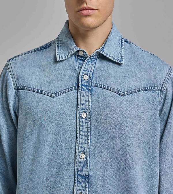 R&B  Clothing - Blue Long Sleeves
