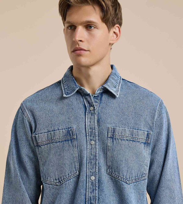 R&B  Casual Jackets - Light Blue Casual Jackets