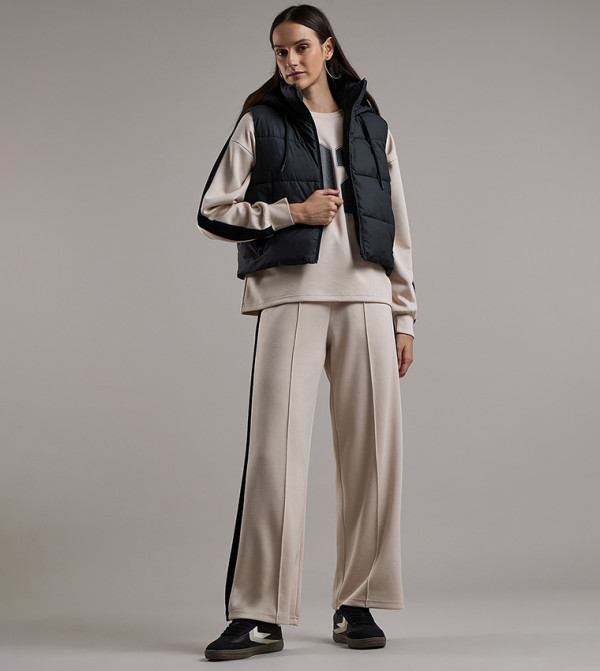 R&B  Puffer & Quilted Jackets - Black Puffer & Quilted Jackets