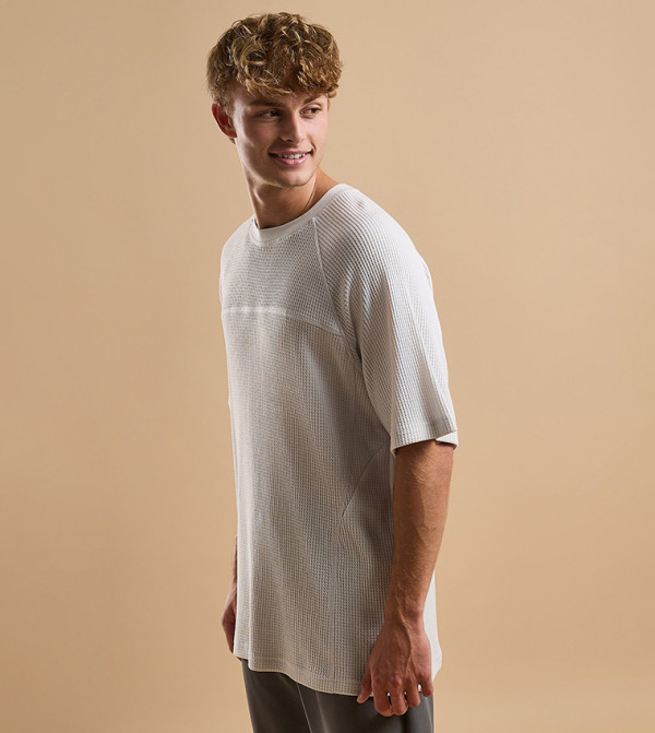 R&B  Sportswear - White T-Shirts & Vests