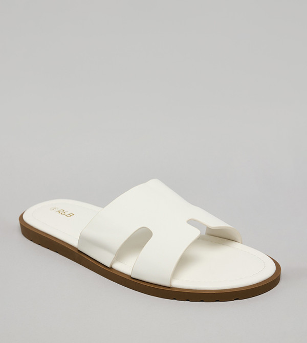 R&B  Sandals - Ivory Casual Sandals