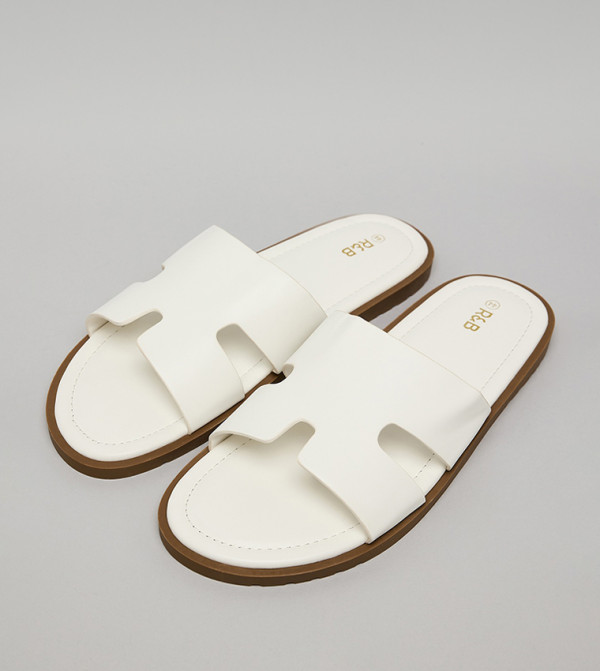 R&B  Sandals - Ivory Casual Sandals