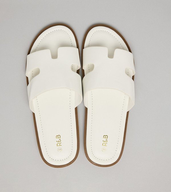 R&B  Sandals - Ivory Casual Sandals