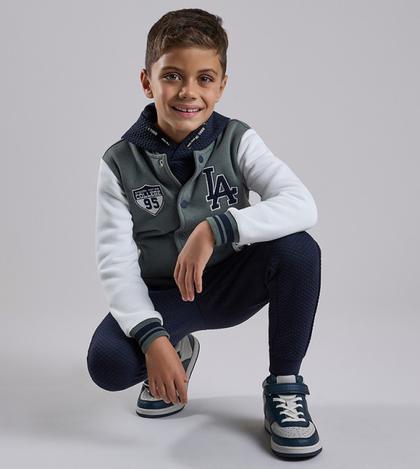 أر آند بي  varsity-graphics - زيتي  جاكيتات