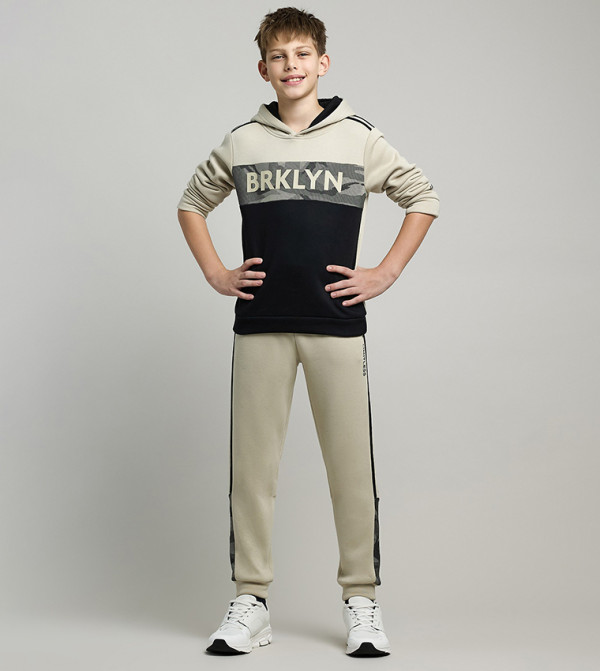 R&B Clothing - Beige clothing sets