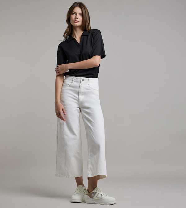 R&B  Clothing - BLACK Casual Tops