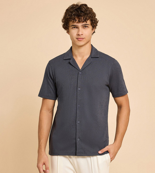 R&B R&B - Blue Short Sleeves