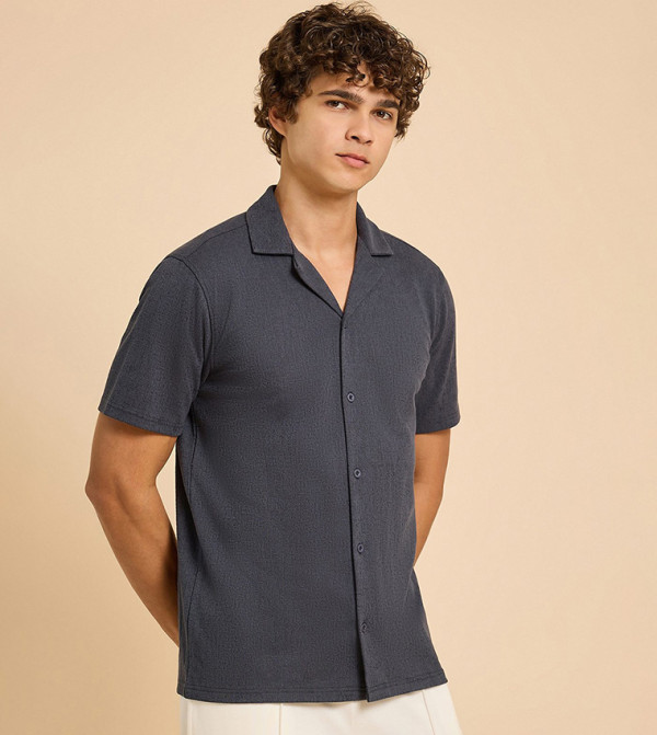 R&B R&B - Blue Short Sleeves