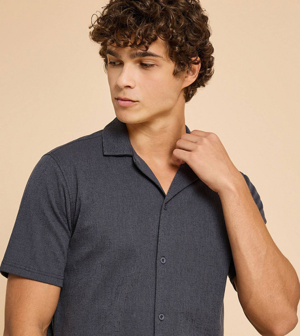 R&B R&B - Blue Short Sleeves
