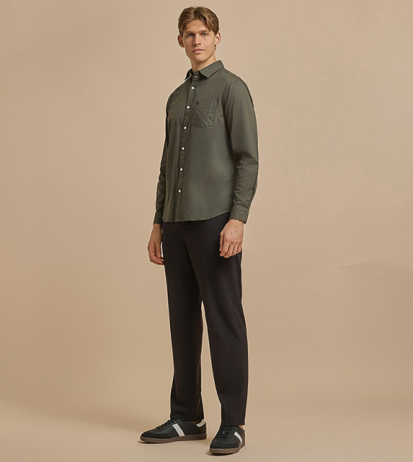 R&B Casual Pants - Black Casual Pants
