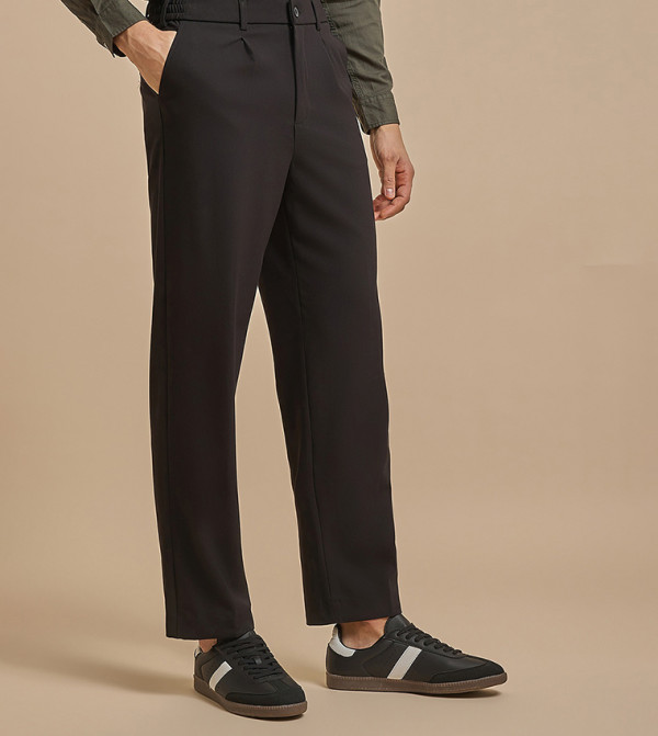 R&B Casual Pants - Black Casual Pants