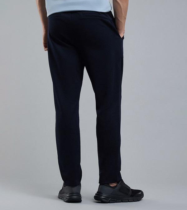 R&B  Track Pants & Joggers - NAVY BLUE Track Pants & Joggers