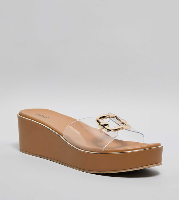 R&B  Platforms - Beige Platforms