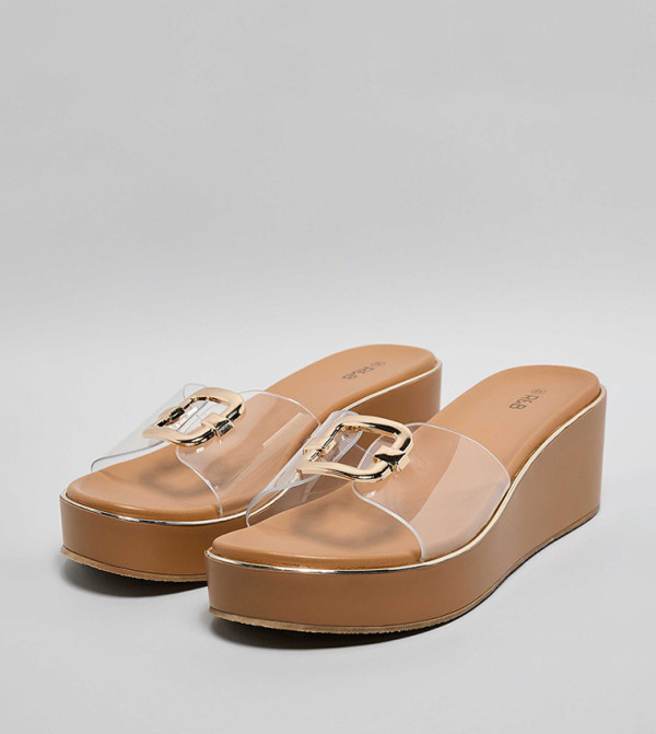 R&B  Platforms - Beige Platforms