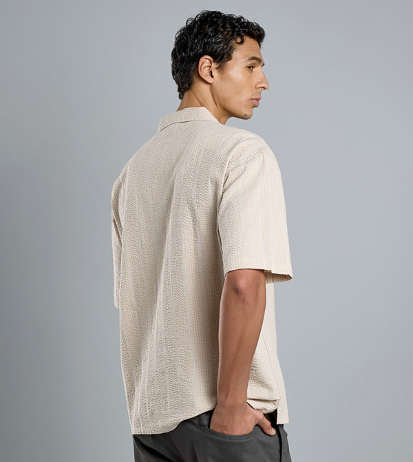 R&B R&B - Beige Short Sleeves
