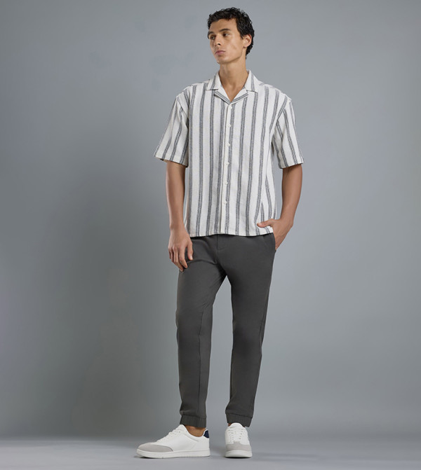 R&B  - White Short Sleeves