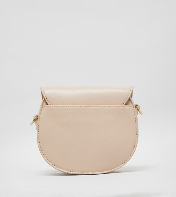 R&B  Shoulder Bag - Beige Shoulder Bag