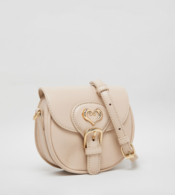 R&B  Shoulder Bag - Beige Shoulder Bag