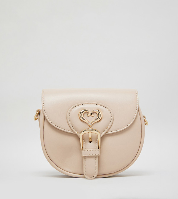 R&B  Shoulder Bag - Beige Shoulder Bag