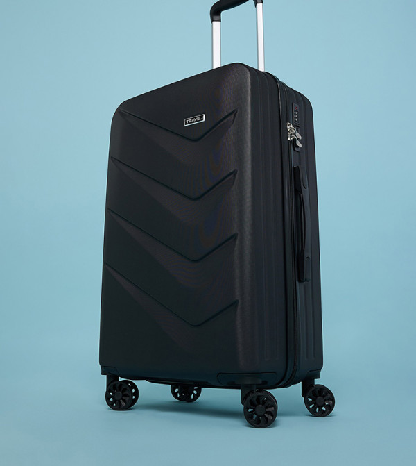 R&B  Travel Bags - Black Trolly Bags & Luggage