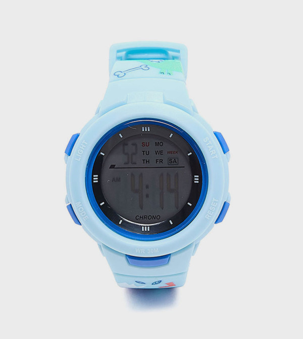 R&B  Watches - Blue Digital Watches