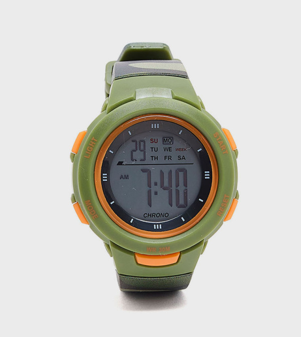 R&B  Watches - Green Digital Watches