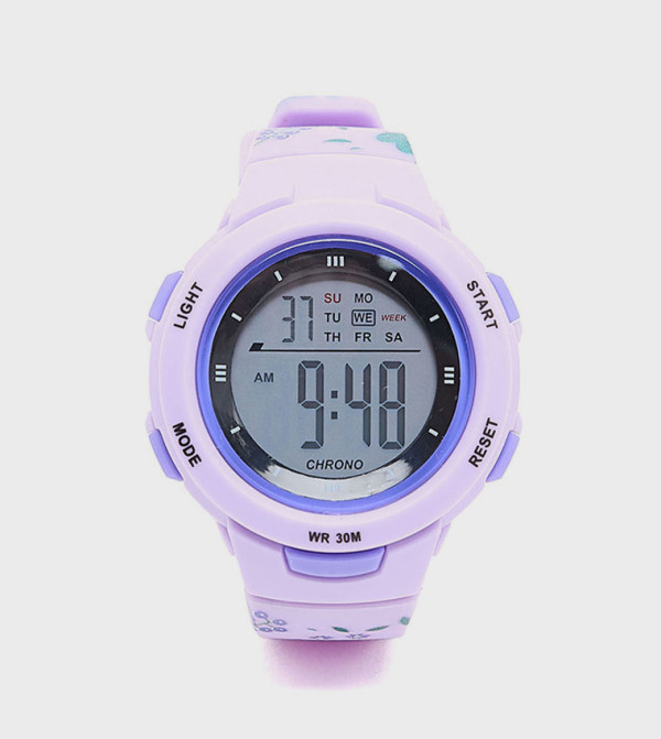 أر آند بي  ساعات - بنفسجي  ساعات رقمية