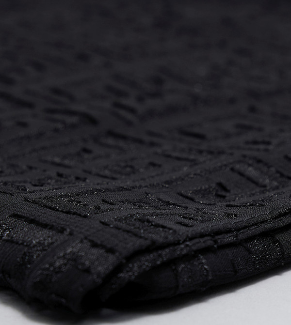 R&B  Blanket Scarves - Black Blanket Scarves