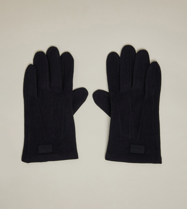 R&B Gloves - Black Knit