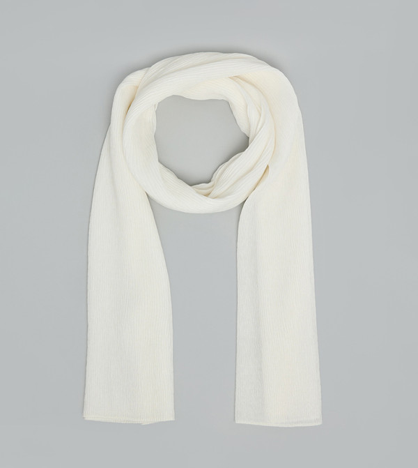 أر آند بي أوشحة - عاجي Woven Scarves