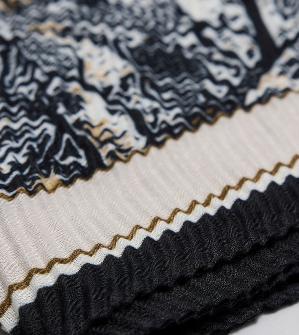 R&B  Blanket Scarves - Black Blanket Scarves