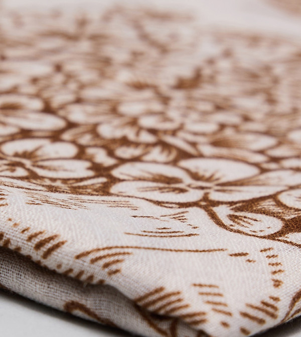 R&B  Blanket Scarves - Beige Blanket Scarves