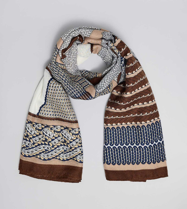 أر آند بي  أوشحة - متعدد Blanket Scarves