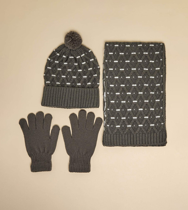 R&B - Grey Winter Wear Suits