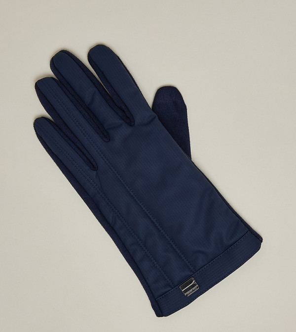 R&B Gloves - NAVY BLUE Knit
