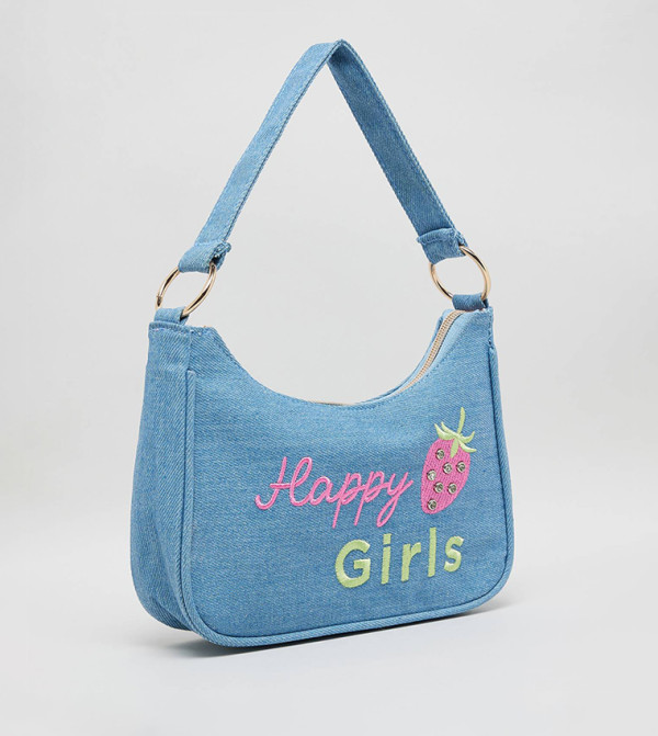 R&B  - Blue Shoulder Bag